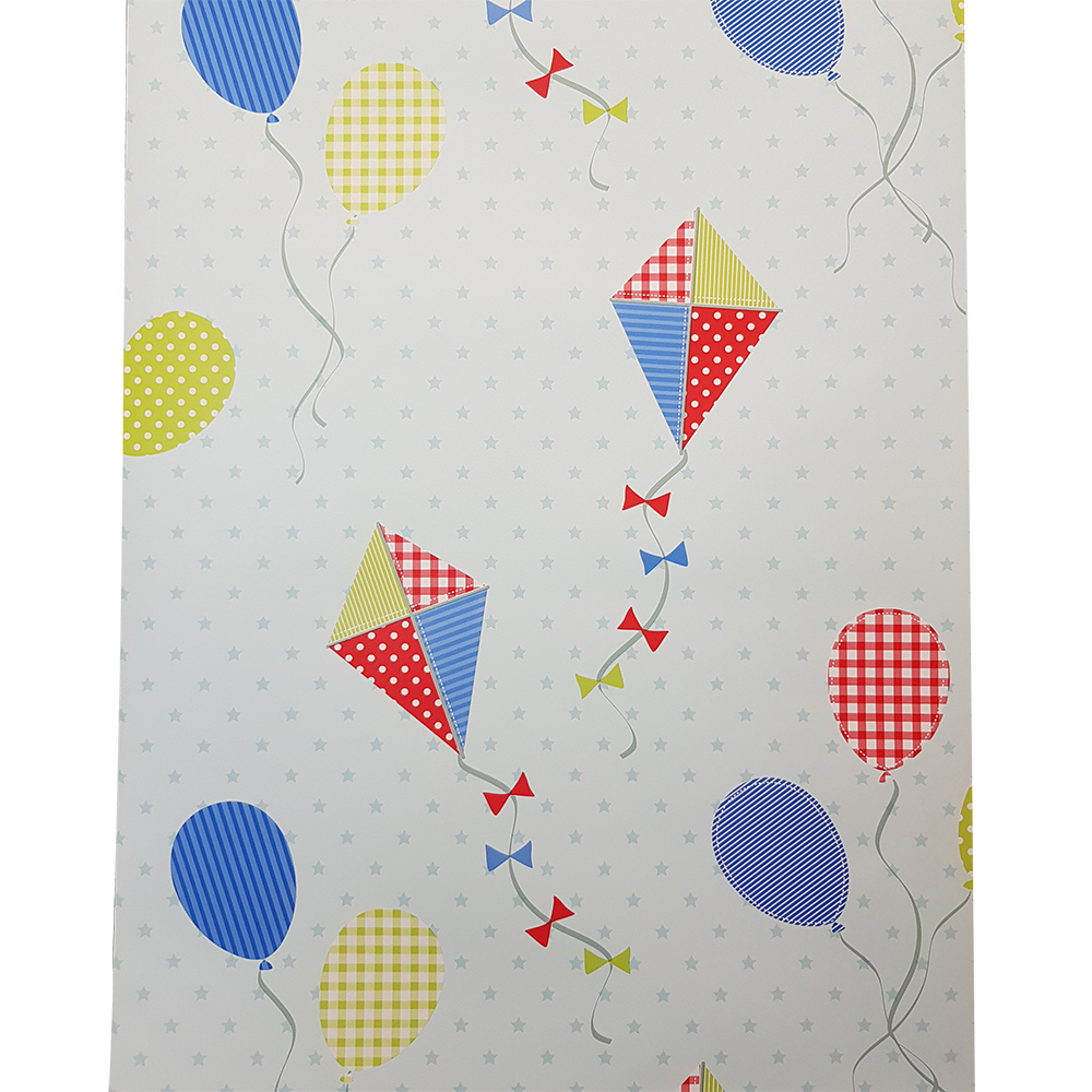 Uçurtma Desenli Çocuk ve Genç Odası İthal Duvar Kağıdı (5m²)